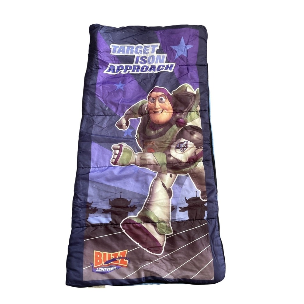 Disney Toy Story 3 Sleeping Bag 28x56 Buzz Light-Year Camping Sleepovers